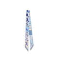 SCARF RIBBON - BLUE HORSE