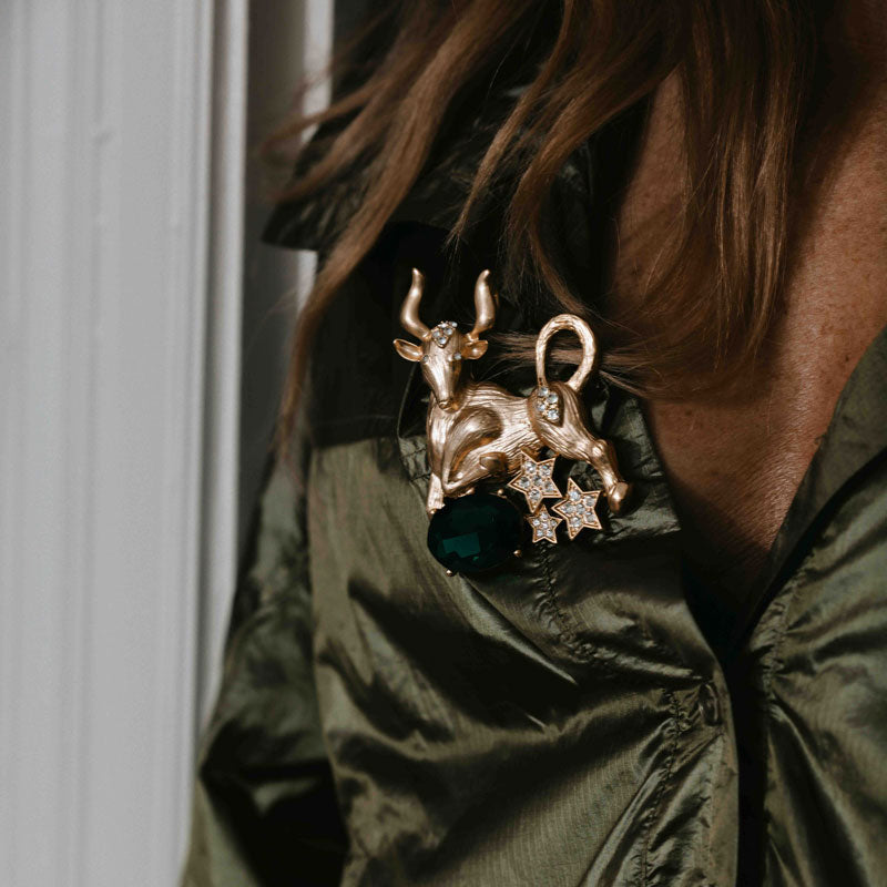 CAPRICORN BROOCH 