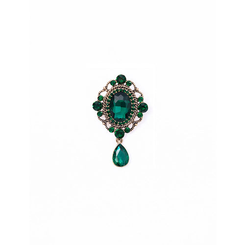 EMERALD BROOCH