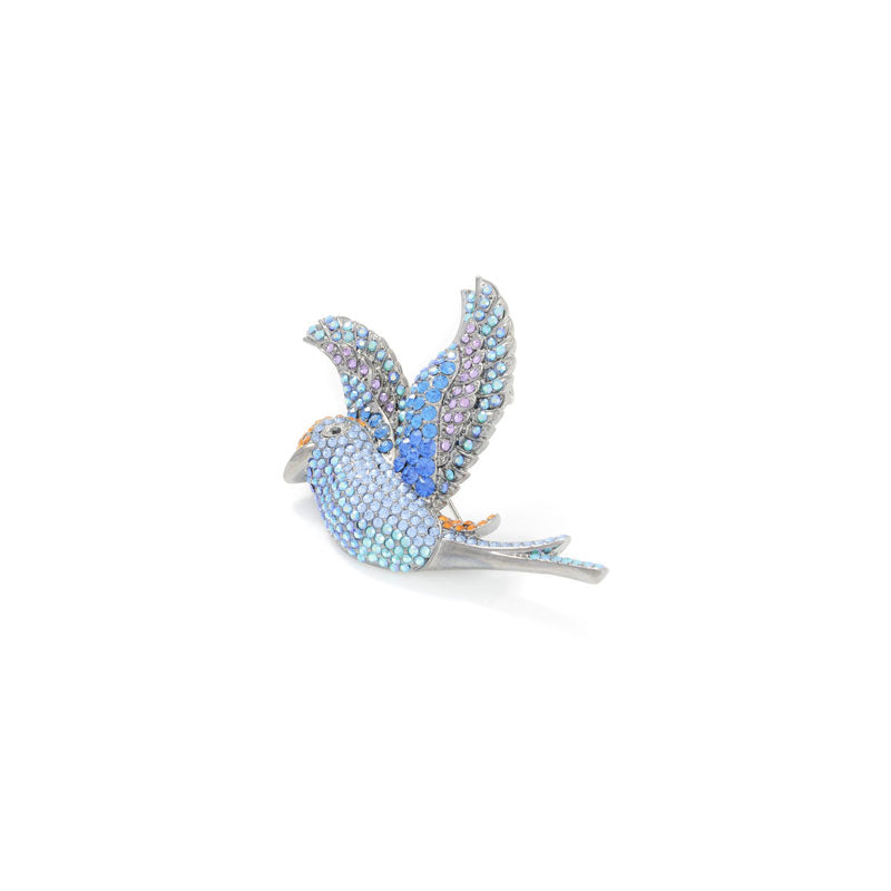 KINGFISHER BROOCH