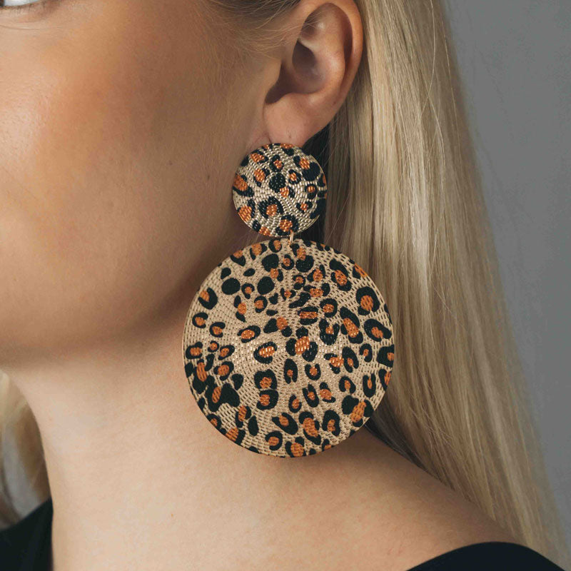 LEOPARD EARRINGS