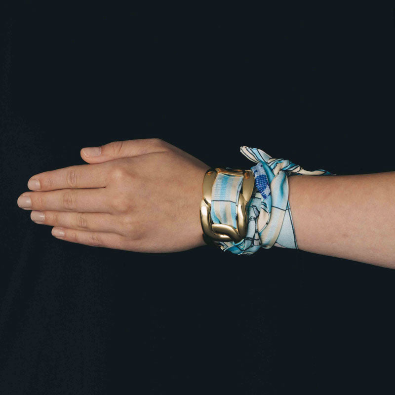 LINK CUFF – BLUE HORSE