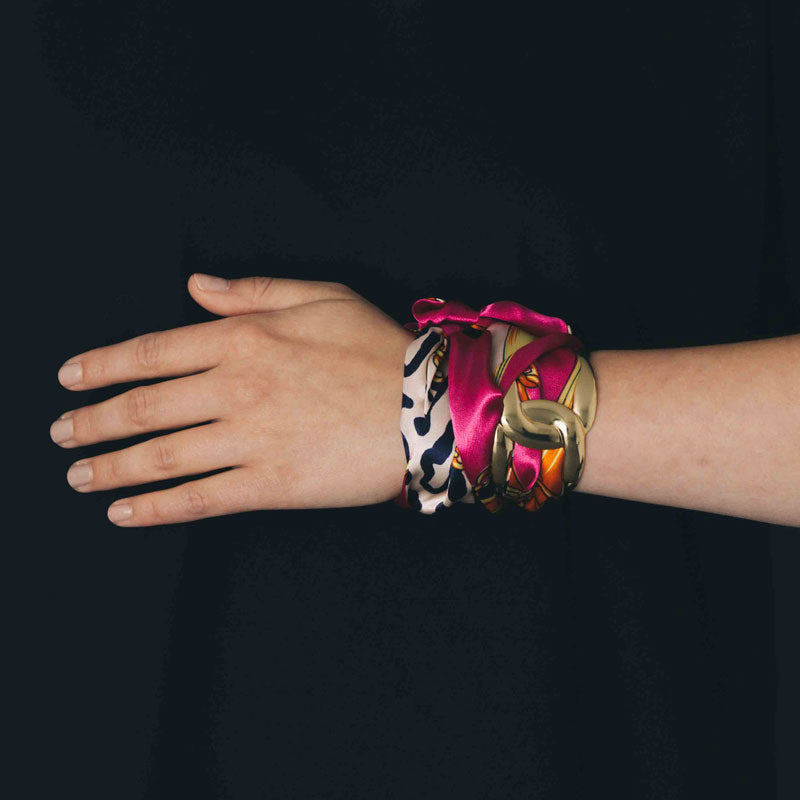 LINK CUFF – PINK MIX