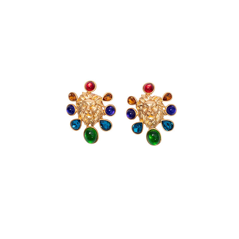 LION EARRINGS