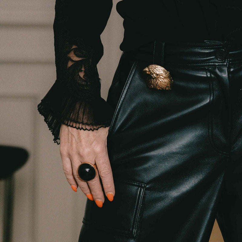 ORB RING BLACK