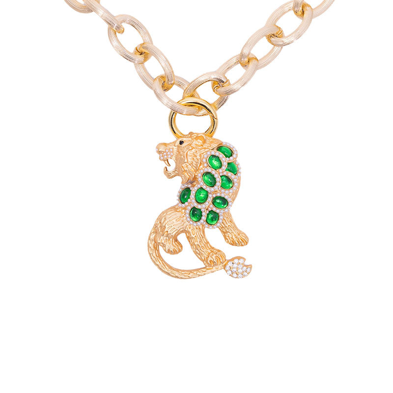 PANTHER NECKLACE – GREEN