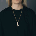PANTHER PEARL NECKLACE