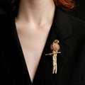 PARROT BROOCH