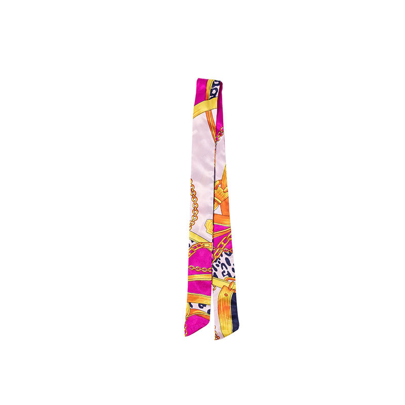 SCARF RIBBON - PINK MIX