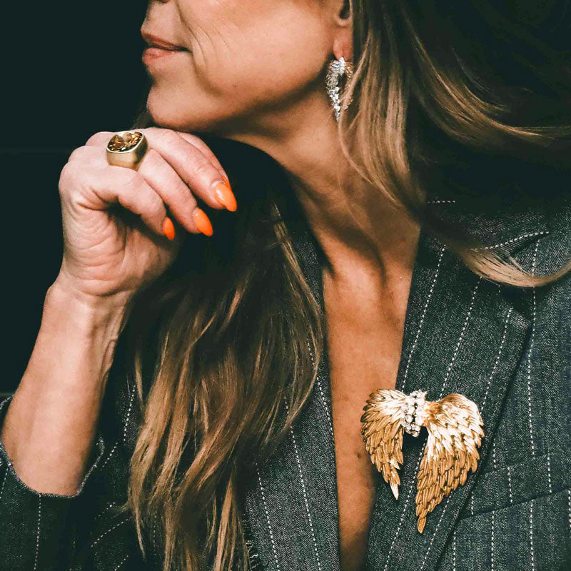 WING EARRINGS